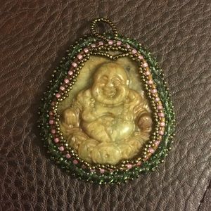 Jade Buddha Pendant